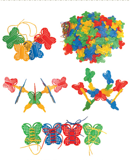 多功能蝴蝶穿线插片