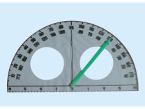 角的形成与叫的测量演示器